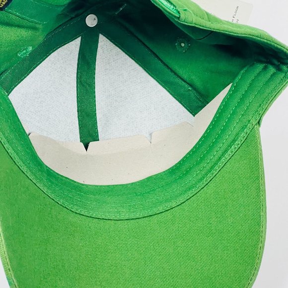 John Deere Green Mens L/XL One Tough Tractor Hook & Loop Adjustable Ball Cap - Picture 5 of 6